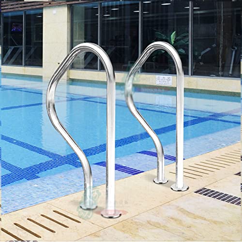 Barandal para piscina de acero inoxidable 304 resistente y ergonómico miniatura 2
