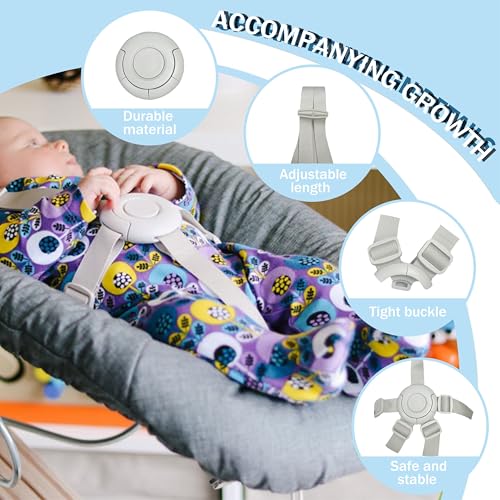 Image of 5-Point Harness - Compatible with Stokke Nomi Baby Set - for Ages 6-36 Months - Easy to Install & Use