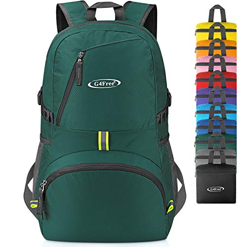 G4Free 40L Mochila Plegable de Viaje Ligera para Caminar Práctica para Acampar al Aire