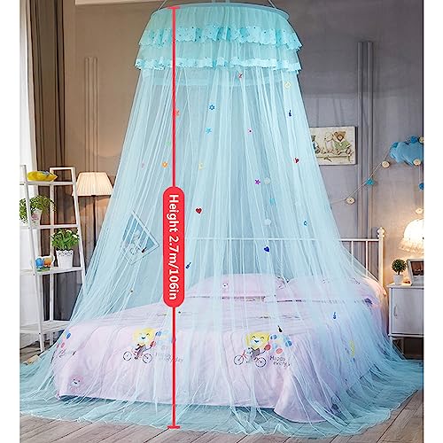 Moustiquaire de lit contre insectes auvent de lit princesse violet