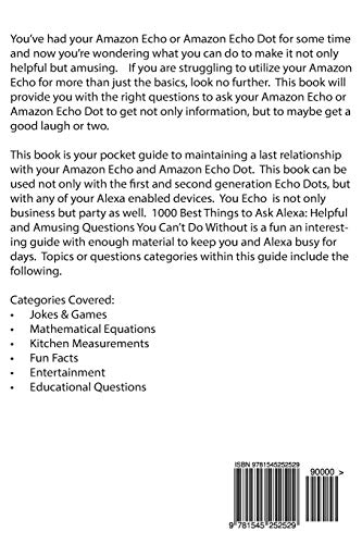 Alexa: 1000 best Things To Ask Alexa: Helpful and
