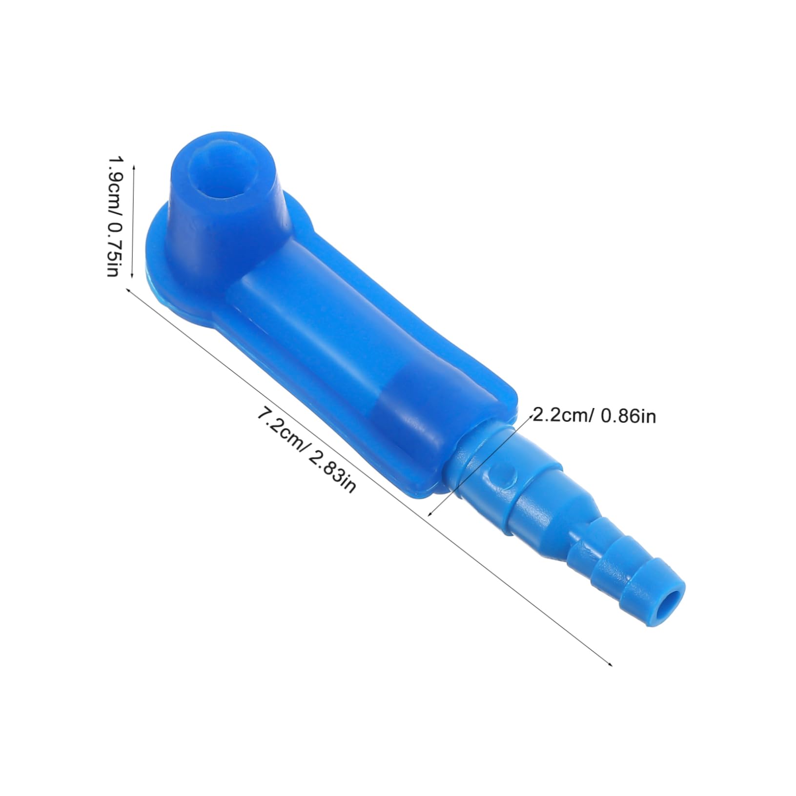 BRIGHTFUFU 2Pcs Brake Fluid Bleeder Connector Replacement Tool for Efficient Car Brake Fluid Exchange Compatibility with Essential Vehicle