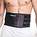 Velpeau Sports Back Brace for Men & Women, Abdominal Support Belt for Strains, Sprains and Pain Relief - for Losing Weight - Elastic Straps, Lightweight & Flexible (S/M)