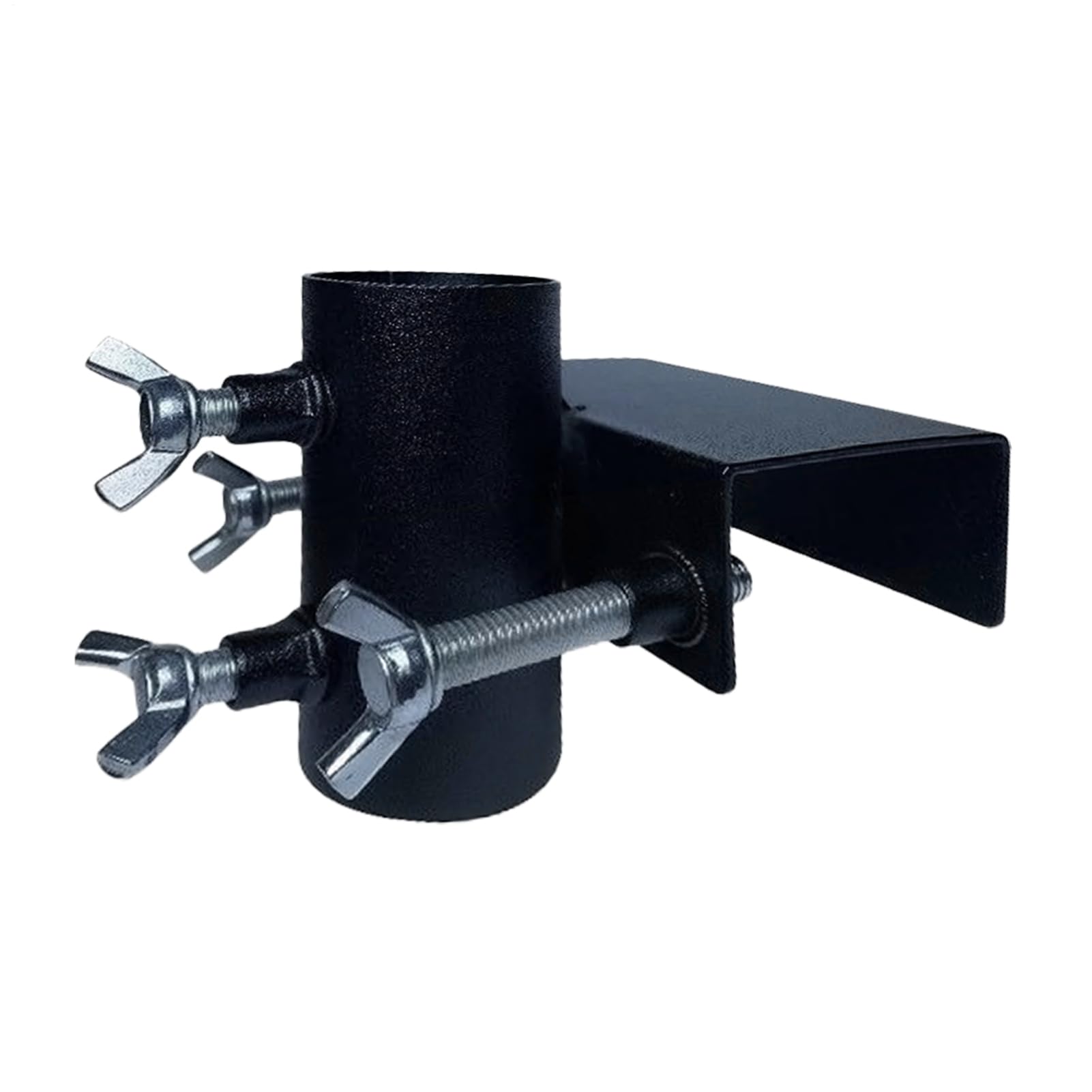 Fixation ajustable et antivental de parasol pour jardin