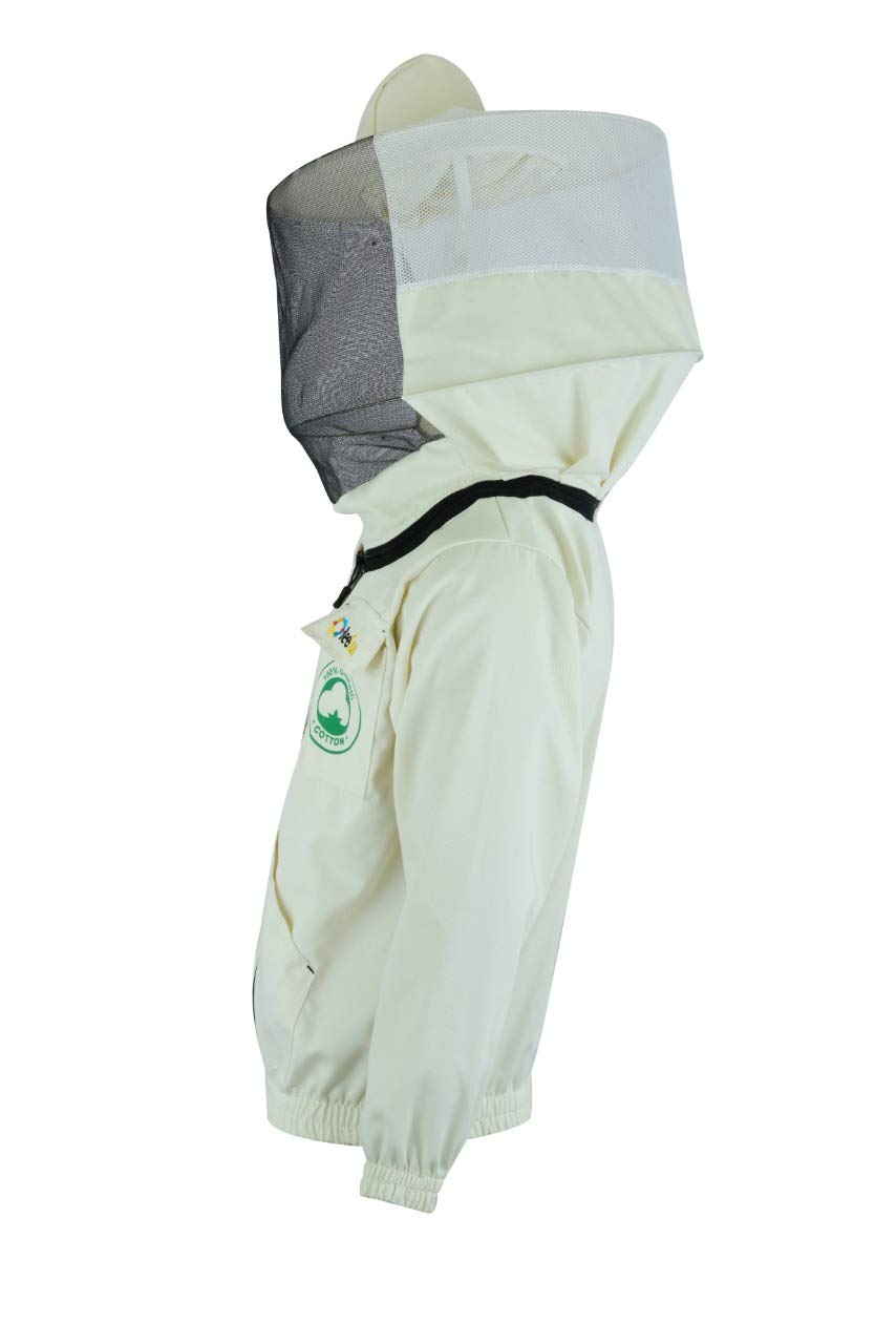 Imkerjacke Deluxe Bio-Baumwolle - BeeFun®: XXL