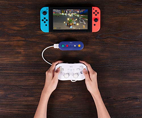 8Bitdo G Bros. Wireless Adapter for Nintendo Switch (Works with Wired GameCube & Classic Edition Controllers