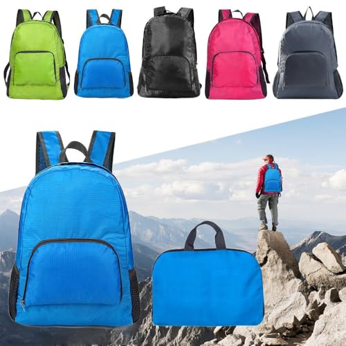 Mochila deportiva plegable impermeable para camping miniatura 5