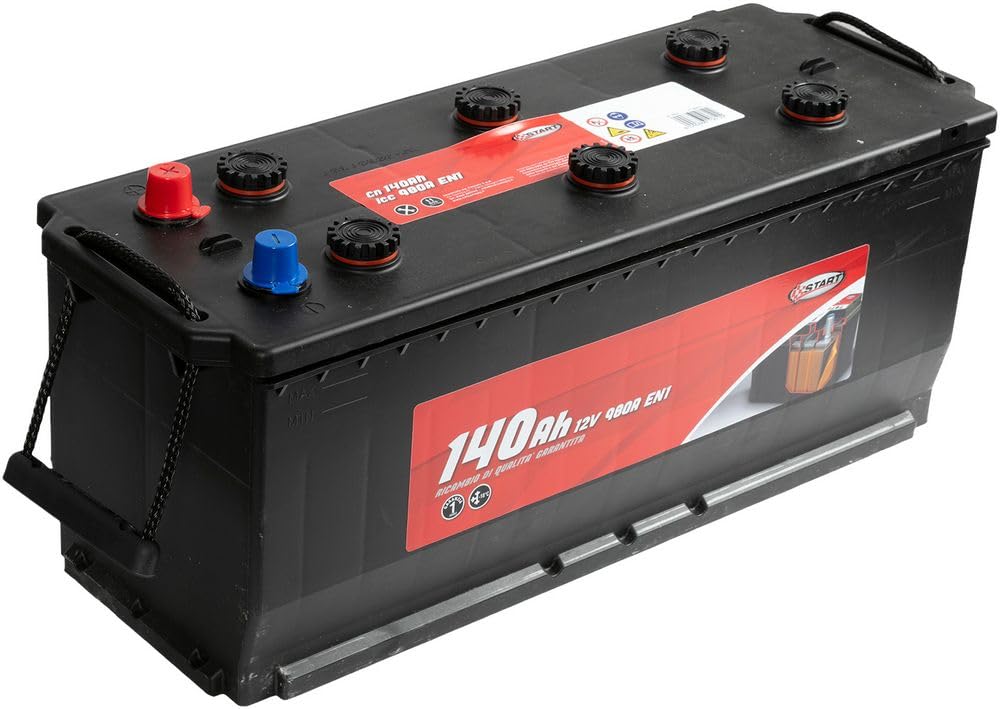 Start Batteria per autocarro e trattori 140Ah 12V 800A polo positivo sinistro
