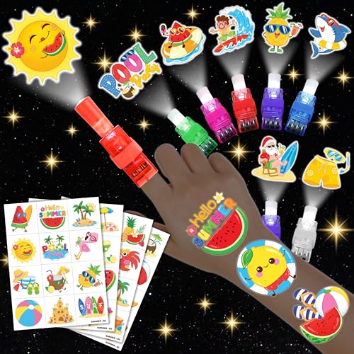 72 PCS Summer Glow in The Dark Party Favors for Kids