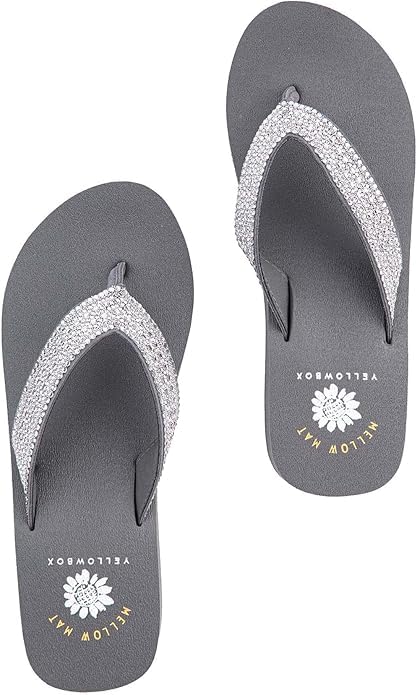 Yellow Box Women's Cressida Wedge Sandal, Round Toe, 1.25 Inch Heel, 0.5 Inch Platform, Comfortable Flip-Flop3