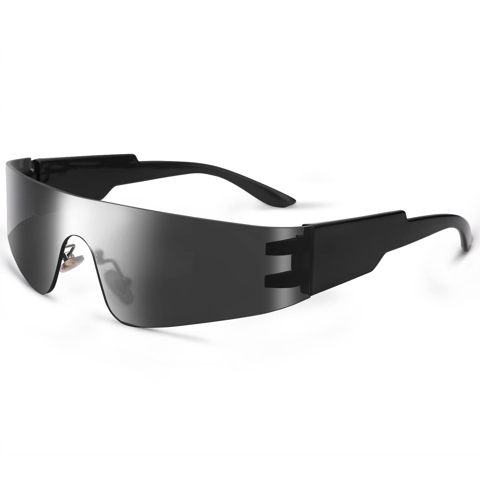 Pro Acme Fashion Wrap Around Sunglasses for Men Women Oval Sports Shades Outdoor Youth Baseball Glasses UV400