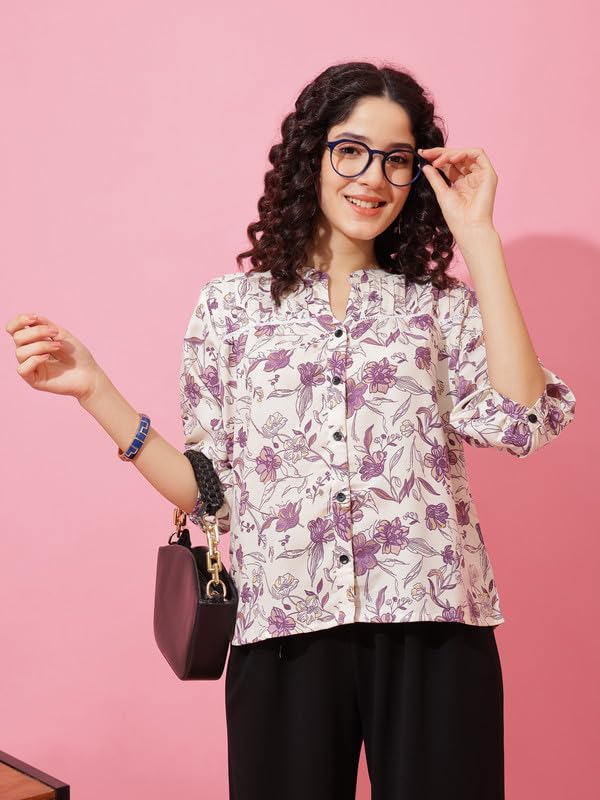 Image of Sheetal Associates Women's Stylish Casual Top for Summer Comfortable | Printed Top| Perfect for Everyday Wear