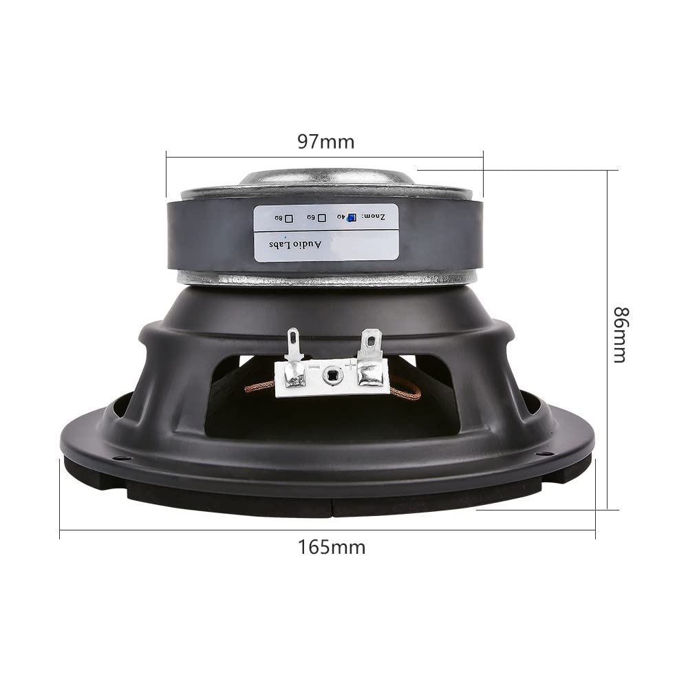 スピーカー・ウーファー sanomega Amazon.co.jp: YSANO 6.5 インチ サブウーファー スピーカー 80 ワット