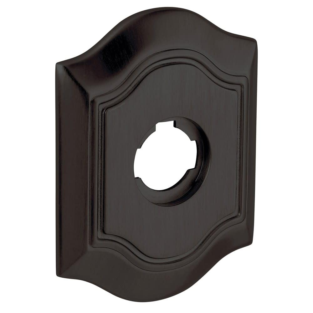 Rosette Baldwin R027.IDM bronze huilé pour habiller porte de placard