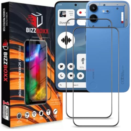 Image of Screen Guard For Nothing Phone 4b Tempered Glass Screen Protector Guard - HD Clarity, Anti-Fingerprint Temper Guard (Nothing 4b - 6.77 Inch) With Installation Kit - Pack of 2