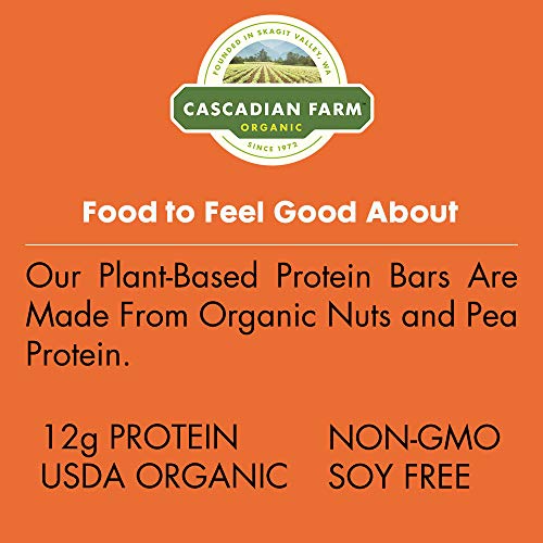 Cascadian Farm Organic Peanut Butter Dark Chocolate Chip Protein Bars, Non-Gmo, 5 Bars, 8.85 Oz. #TOP5