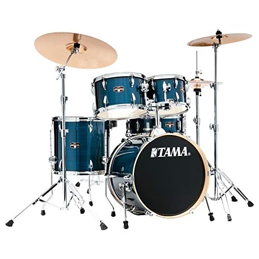 Tama IE58H6W Imperialstar Hairline Blue - Kit de peluquería (5 piezas)
