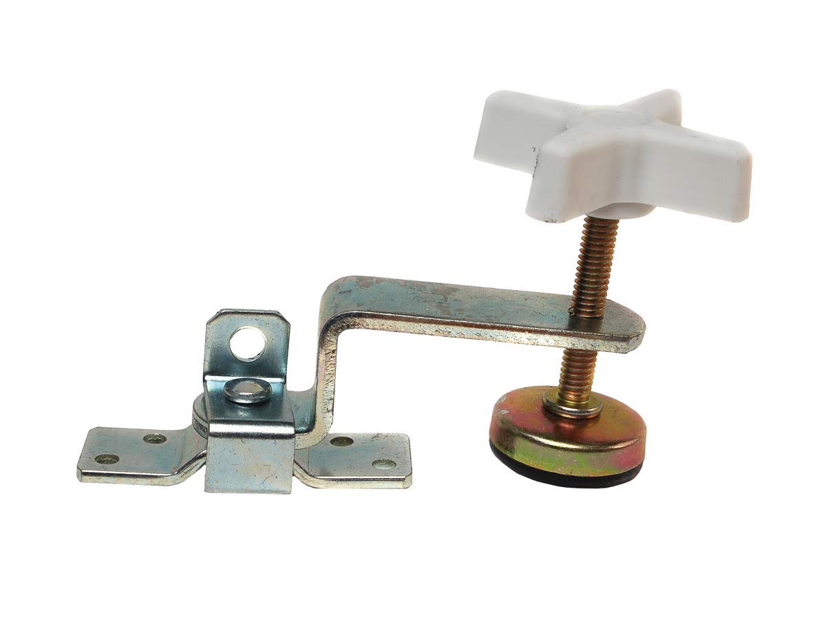 RV Designer E513, Fold-Out-Bunk Clamp, Zinc Plate, Extended, Exterior Hardware, Zinc - Extended