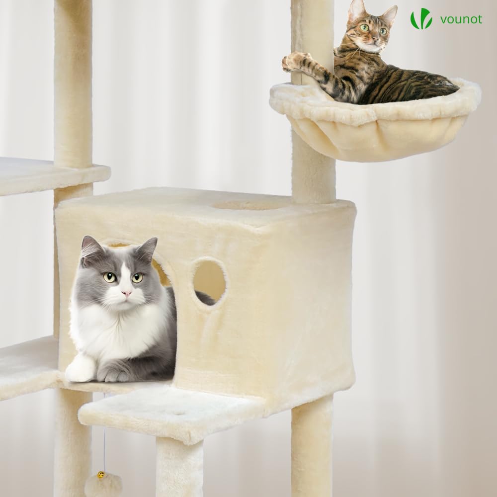 ARQUIVET Griffoir pour les chats post avec balle - Stratches de chat - Affûter les chats - blanc et or - 30 x 30 x 46 cm - jouets ARQUIVET Griffoir pour les chats post avec balle - Stratches de chat - Affûter les chats - blanc et or - 30 x 30 x 46 cm - jouets