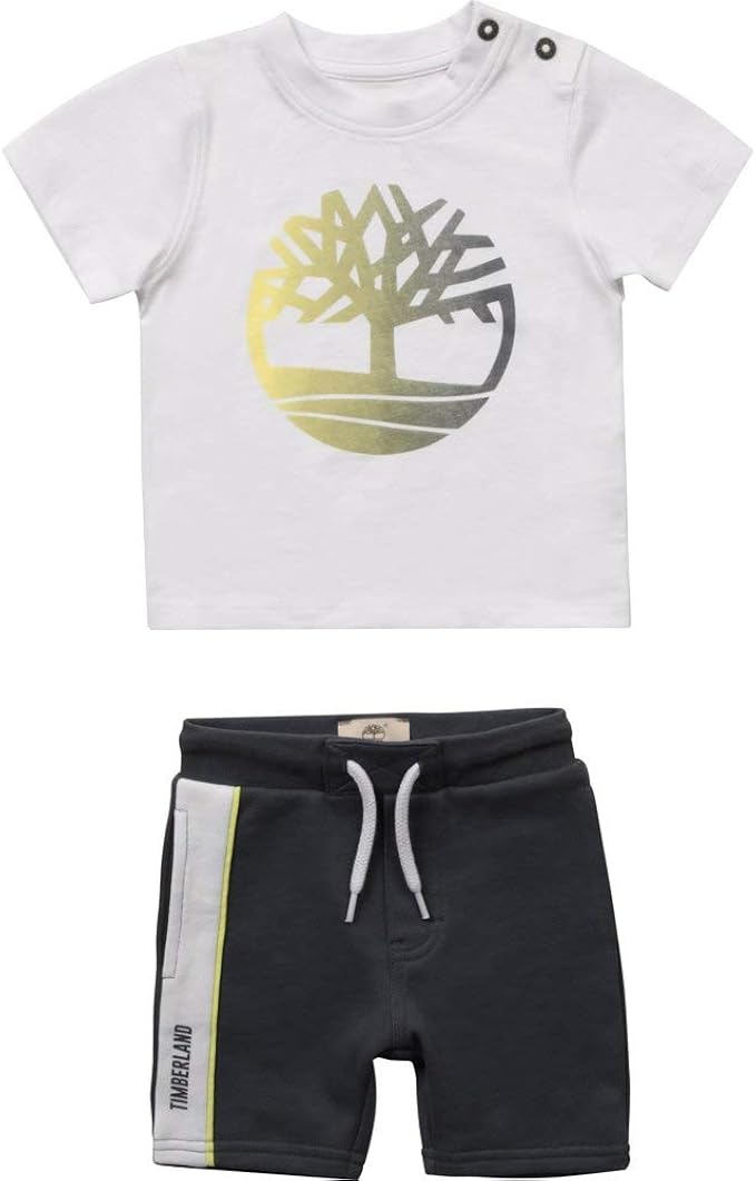 Timberland - Set maglietta e bermuda per bambino T08173/N00 – Set per  bambino : Amazon.it: Abbigliamento