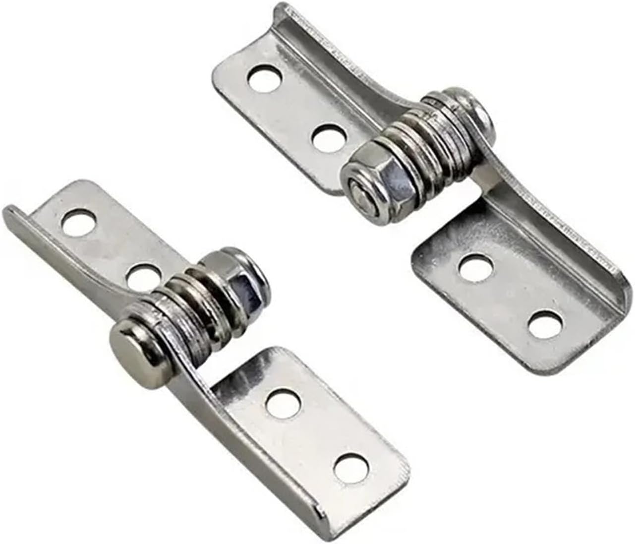 Ball Bearing Door Hinges Heavy Duty Hinges Stainless Steel Damping Hinge with Adjustable Torque Stop Anywhere Pivot and Positioning Support Door Hinges(DTA Left-Right-2.5N.m)