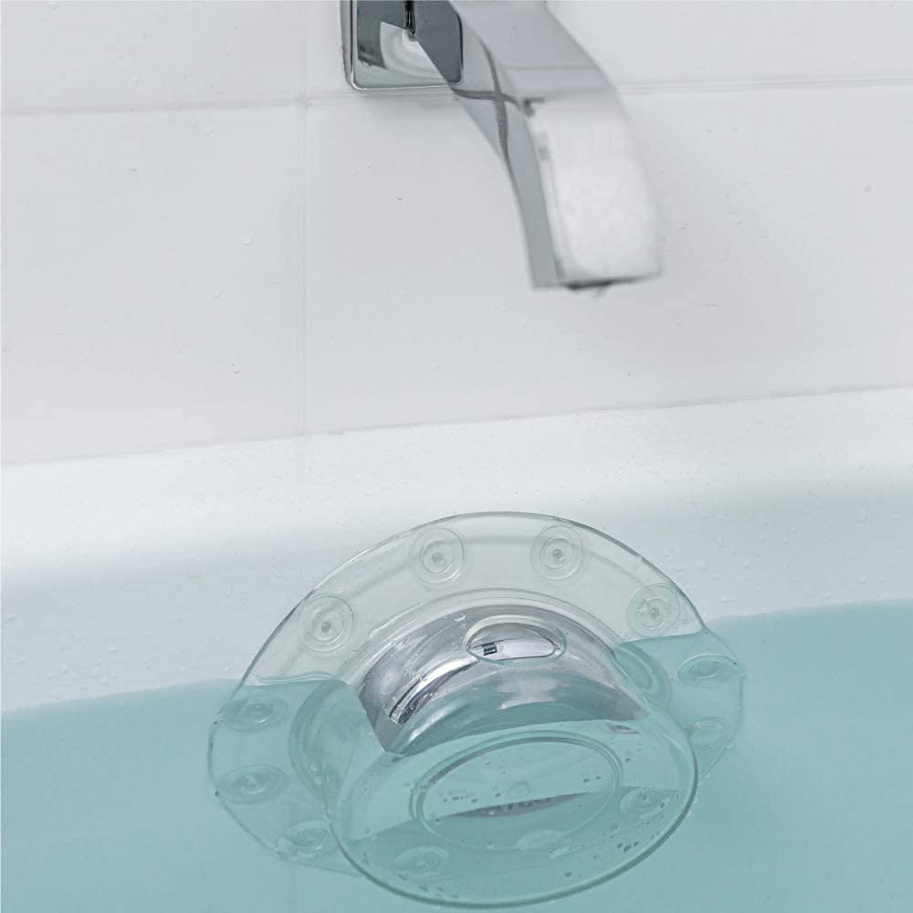 ELECDON Bathtub Overflow Drain Cover, Tub Overflow Stopper to Get More Bathtub Water