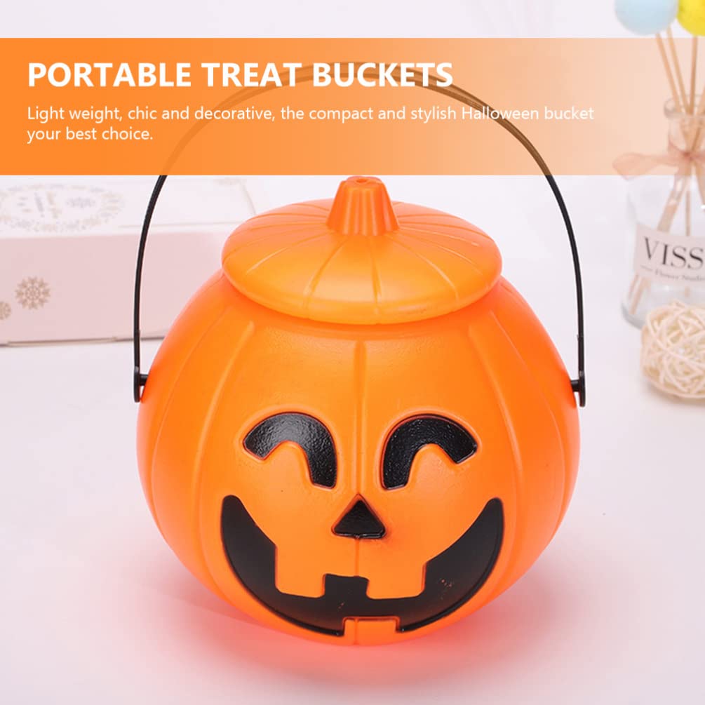 Amazon.co.jp: プラスチック製カボチャバケツ 2 個 ハロウィン