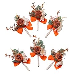 Orange Boutonniere