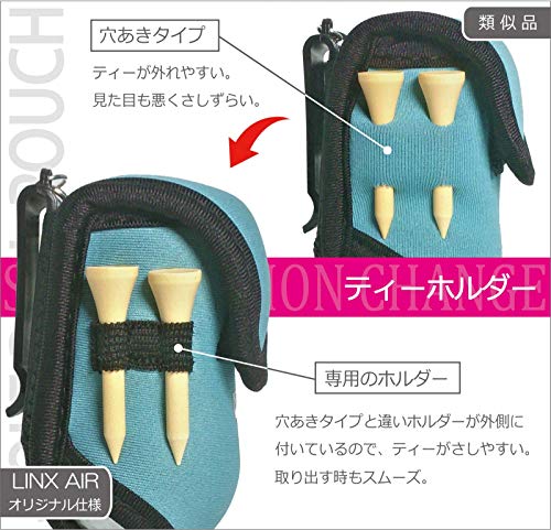 (LINX AIR) ゴルフポーチ ゴルフボールケース [ 正規品 ] ボ