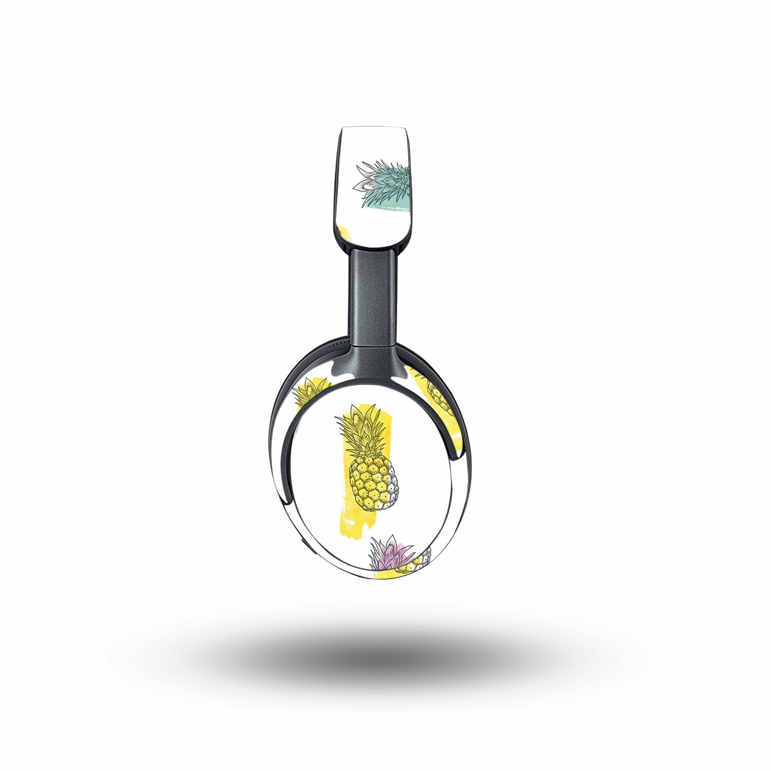 MightySkins Skin Compatible with Bose QuietComfort Ultra - Funky Pineapples | Protective, Durable, and Unique Vinyl Decal wrap Cover | Easy to Apply, Remove, and Change Style