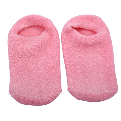 SODIAL(R)2 Calze pedicure rosa idratante Incrinato...