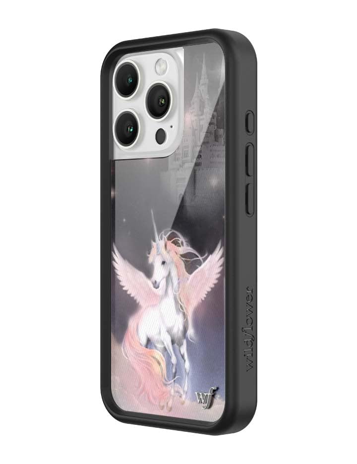 Image of Wildflower Cases - iPhone 16 Pro Compatible - Mazzy Joya | Impact-Certified 6.5 ft Drop Protection Case, Raised Protective Bumper, Cute Aesthetic Design, Women-Owned Small Business