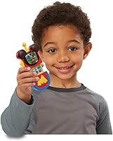 Vista 2 de Comunicador de Mickey Mouse Funhouse de Disney Junior con luces y sonidos, obsequios navideños, regalos, presentes, juguetes para niños de 3 años