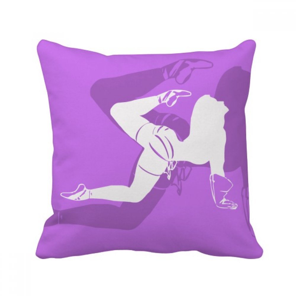 Coussin Danse Plump Belle Femme id&eacute;e cadeau d&eacute;coration maison original multicolor 40x40
