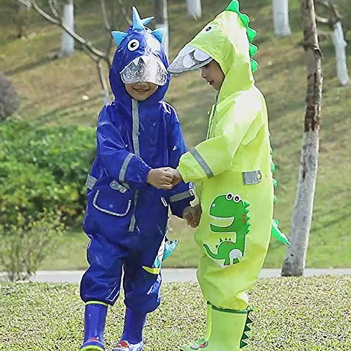 Poncho pour Enfants Jumpsuit Bébé Imperméable Polyester Imperméable Polyester Imperméable Imperméable Imperméable Et Pantalon De Pluie pour Enfants