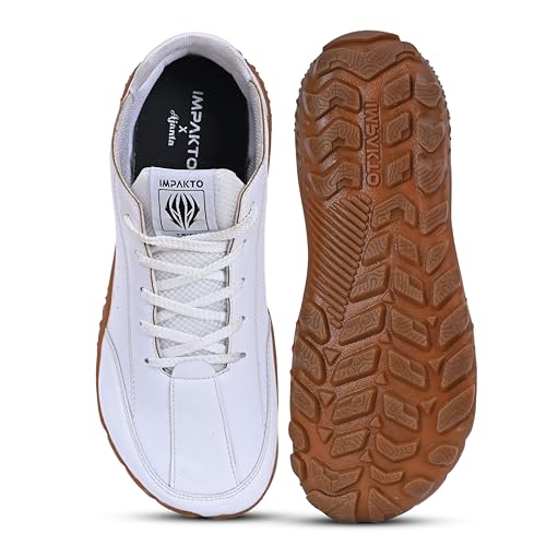 Image of Impakto Outwork Men's Barefoot Shoes | Wide Toe Box Lightweight Shoes for Trainning, Running on Soft Ground & Workout | Minimalist Zero-Drop for Natural Movement | Anti-Skid & Flexible Rubber Sole