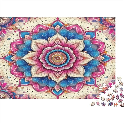 Puzzle mandala de 1000 piezas para adultos, ideal como decoración del hogar
