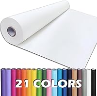 Vista 47 de PerkHomy - Rollo de papel de regalo negro para regalo, tablón de anuncios, manualidades, ramo de flores, embalaje de envíos en movimiento, mesa