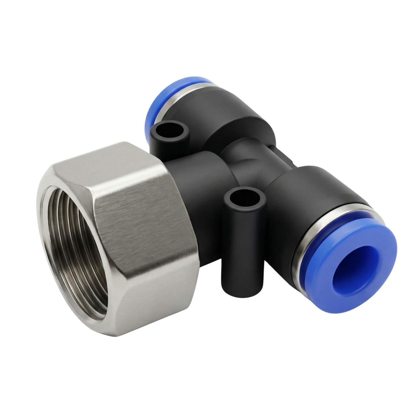 Distributeur en T Lumonic pour réparer circuit air comprimé 6mm