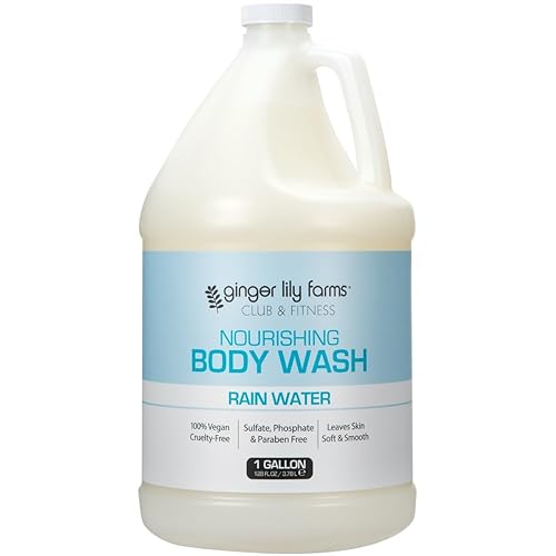 Miniatura 14 de Ginger Lily Farms Club & Fitness - Gel de baño y ducha nutritivo, 100% vegano y libre de crueldad, para hombres y mujeres, aroma a aloe vera,