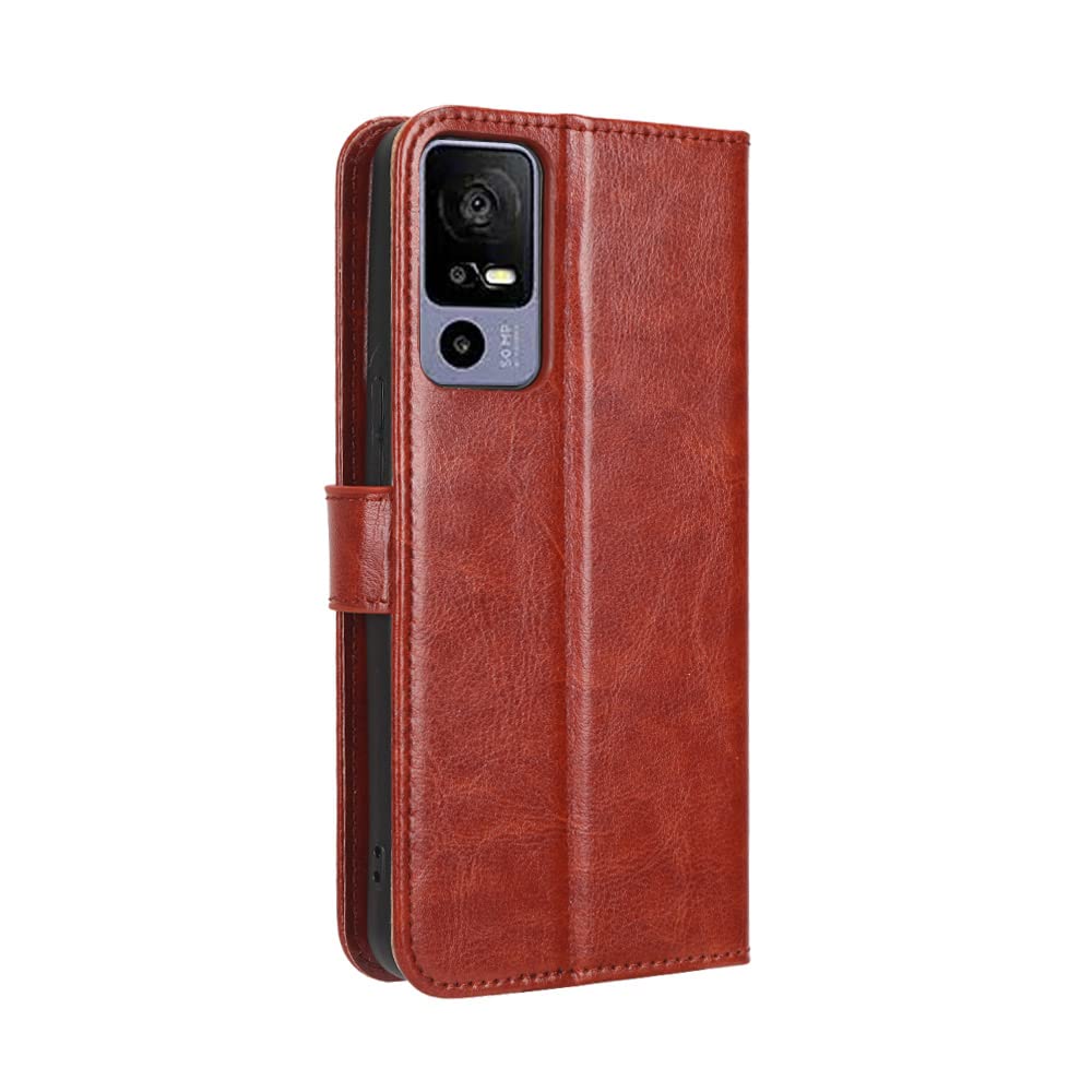 HAOYE Cover per TCL 40 R 5G (TCL 40R 5G) Cover, Custodia Chiusura