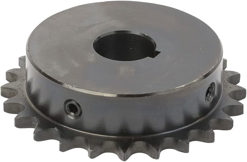 41B24 Sprocket #41 Roller Chain Gear 1 Bore 1/4 Keyway 24 Tooth Gate Opener