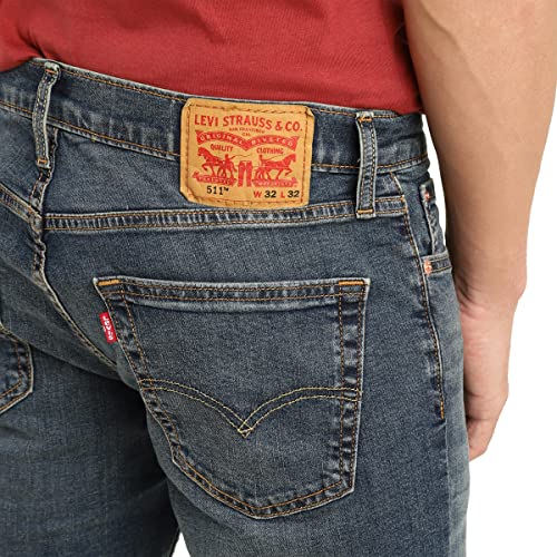 Image of Levi's Men's 511 Slim Fit Mid Rise Stretchable Jeans