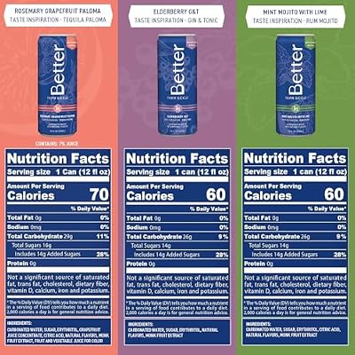 Better Than Booze Mocktail Non-Alcoholic Drinks | Alcohol Alternative Beverages, Ritual Zero Proof | Enjoy Your Drink Moment with Our Alcohol Free Drinks | Non Alcoholic Variety 6 Pack Case
