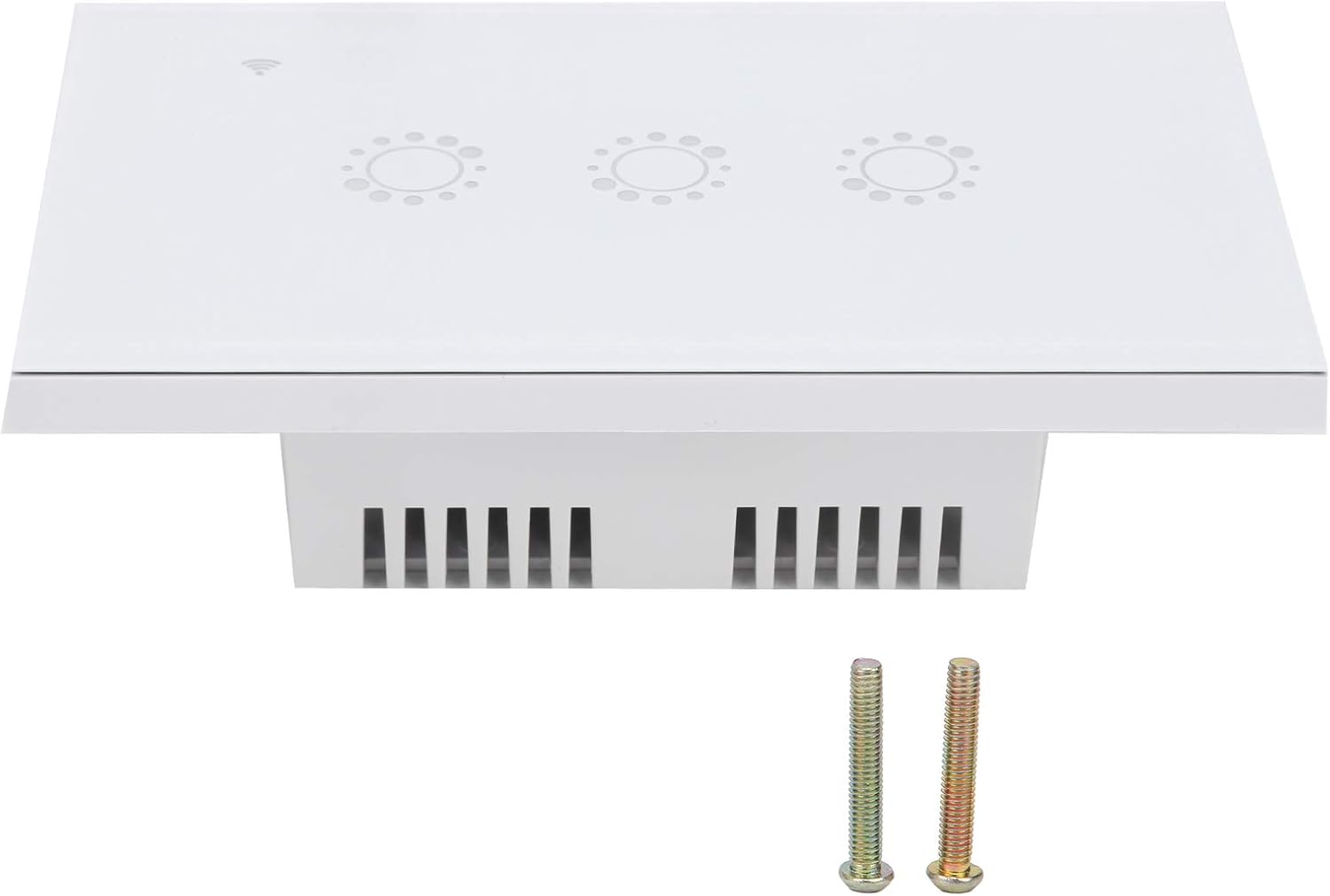 Smart Switch WiFi Wireless Remote Control Touch Power Distribution Compatible with Google Home IFTTT Roqi and Siri US Standard 95-240VAC ABS Material for Electrical Applications