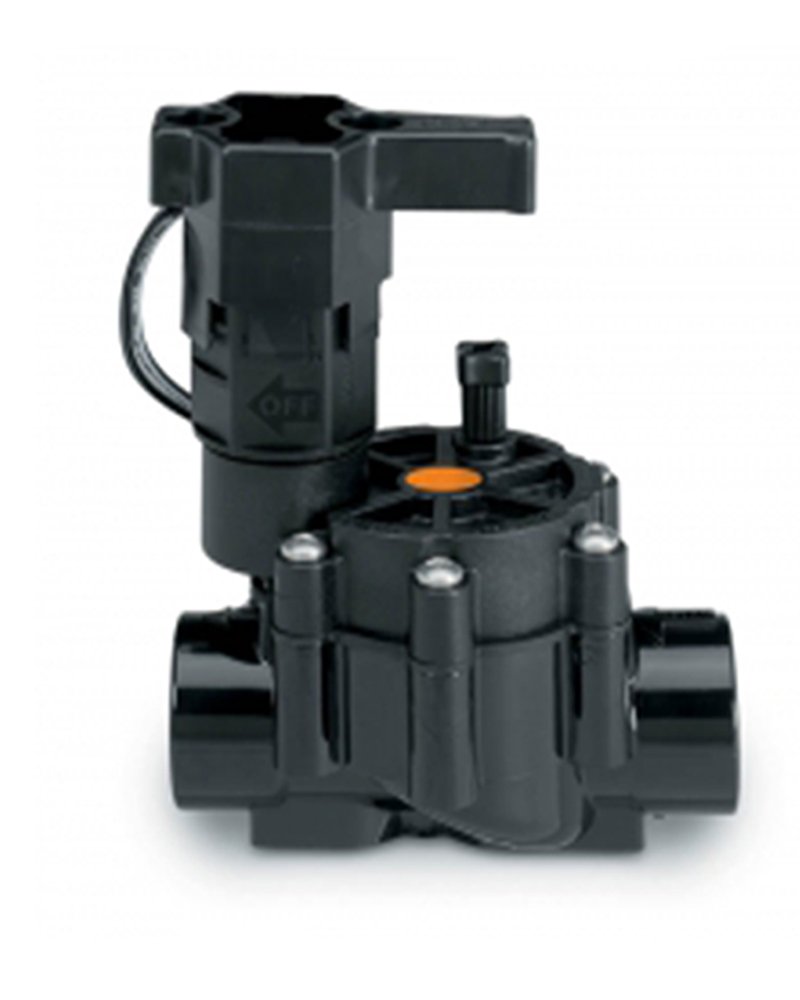 Rain Bird-X12105 Electroválvula LFV di irrigazione, con Portata, 9 V, 3/4 "