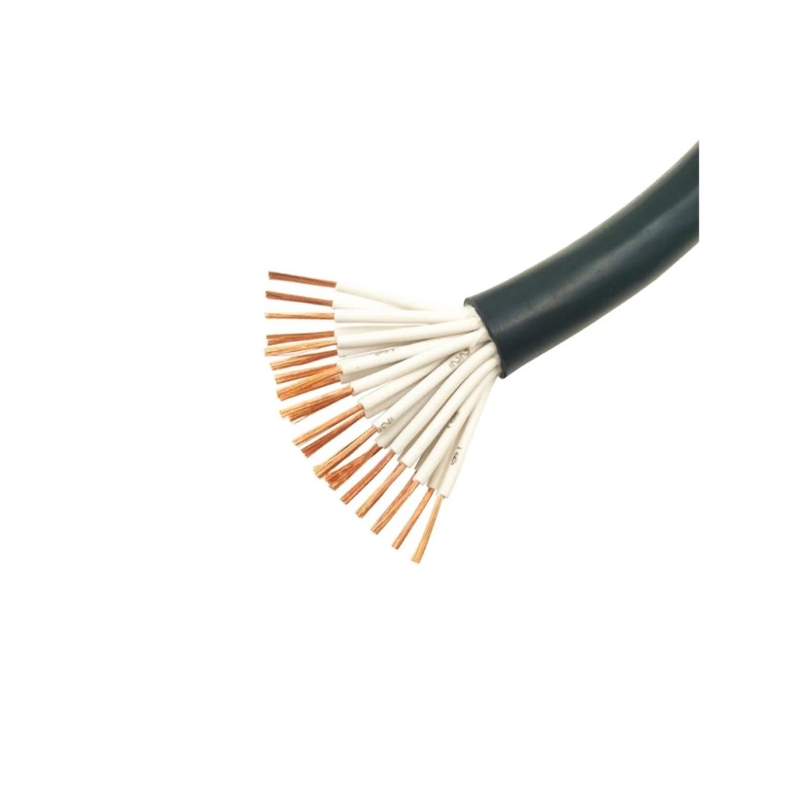 Wielordzeniowy kabel sterujący RVV 2M, 17-28AWG 2-24 żyły