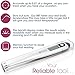 Basal Body Thermometer - Ovulation Predictor - BBT-113 for Fertility Tracking - Accurate 1/100th Degree - Highly Sensitive - for Natural Family Planning - by iProven (Pink with Backlight)
