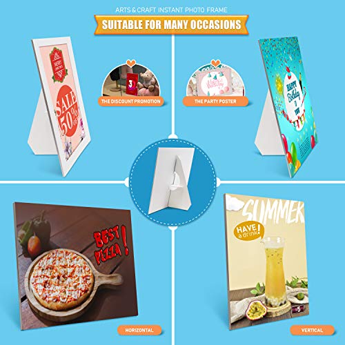 Lineco Self Stick Easel Backs 5 In. White Pack Of 25 #TOP5