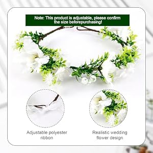 Dog Wedding Flower Collar Dog Wedding Attire Wreath Bow, Floral Garland Collar Dog Flower Crown Pet Flower Ring Wedding Attire for Photo Props (White, Large) Dog Wedding Flower Collar Dog Wedding Attire Wreath Bow, Floral Garland Collar Dog Flower Crown Pet Flower Ring Wedding Attire for Photo Props (White, Large)